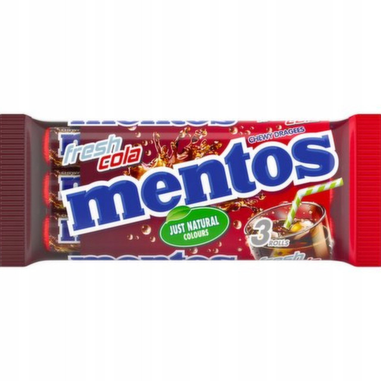 Драже Mentos Cola 3 X 38g, фото 1