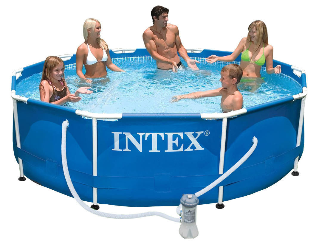 Каркасный бассейн Intex 28202 Ø 305 х76 см + ф-р насос - фото 3 - id-p318508413