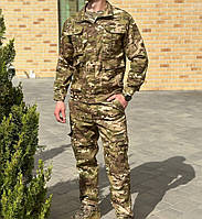 Тактическая форма мультикам (S - XXXL) саржа Армейский костюм мужской боевой военно-полевой