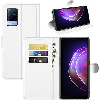 Чохол-книжка Litchie Wallet для Vivo V21 White