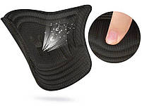 М'які вкладки для задника взуття для зменшення розміру від натирання чорного кольору 5 мм 2835, фото 4