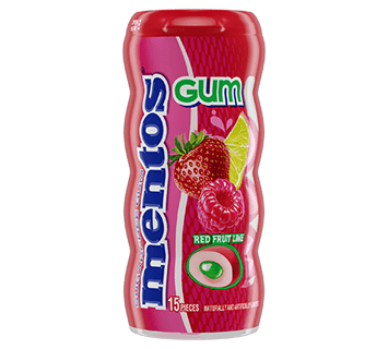 Жуйка Mentos Red Fruit & Lime 15 шт, фото 1