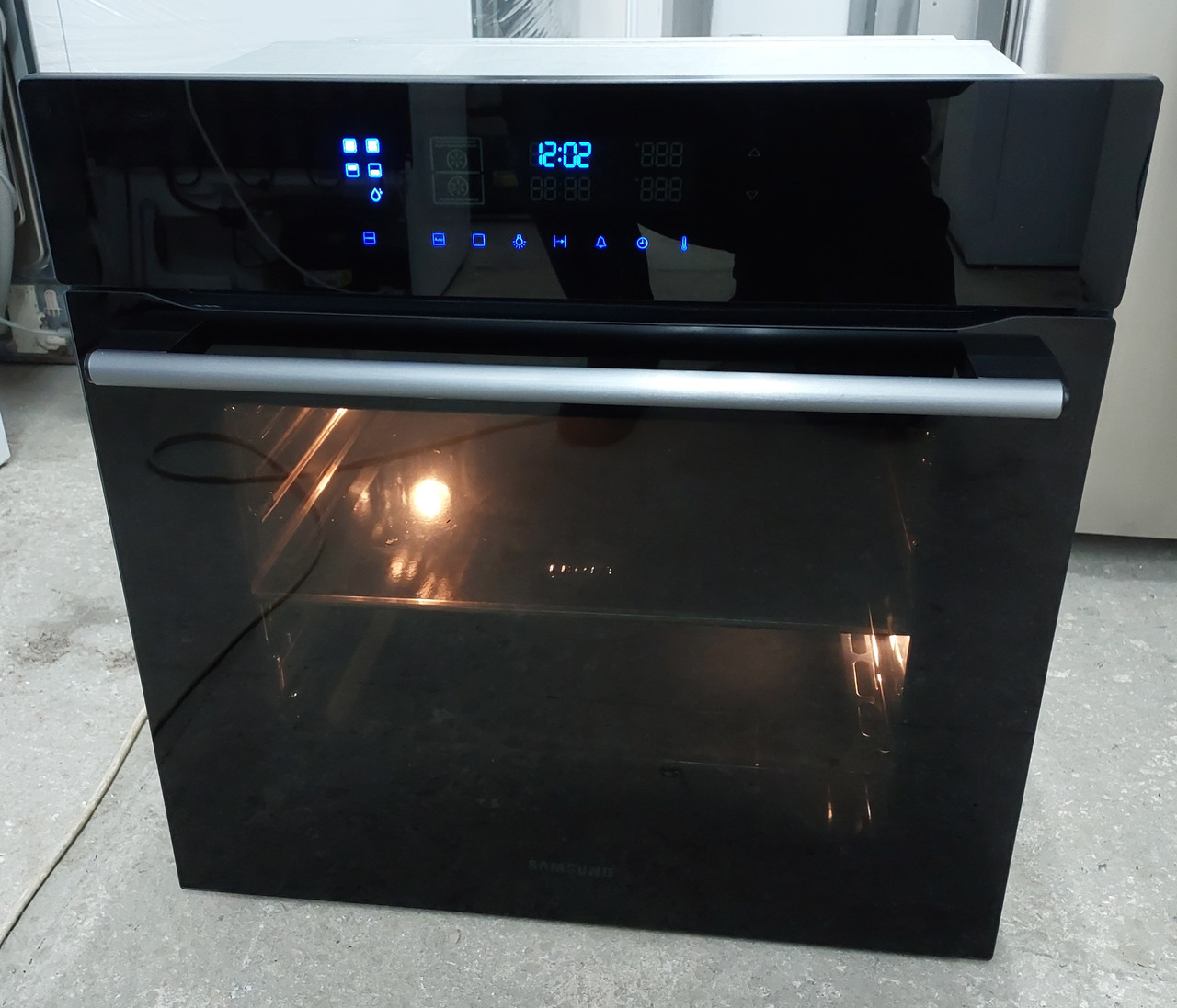 Духова шафа Samsung Dual Cook BQ2D7G144 чорна А++ 40 програм