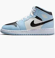 Urbanshop com ua Кросівки дитячі Nike Air Jordan 1 Mid Ice Blue Gs Light Blue 555112-401 РОЗМІРИ ЗАПИТУЙТЕ