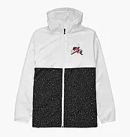 Urbanshop com ua Вітровка Nike Air Jordan Classics Windwear Jacket White Black CT9368-100 РОЗМІРИ ЗАПИТУЙТЕ