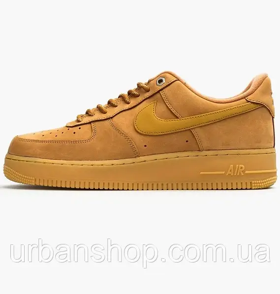 Nike air force 1 homme orange hot sale
