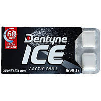 Жевательная резинка Dentyne Arctic Ice Chill без сахара 16 шт