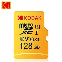Карта памяти micro SD Kodak 128Gb U3 V30, A1 class 10