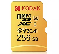 Карта пам'яті micro SD Kodak 256Gb U3, A1 class 10
