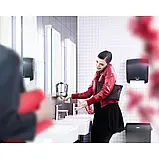 Пластиковий диспенсер KATRIN 104605 Inclusive System Toilet Dispenser, рулон, папір туалетний, чорний, фото 3