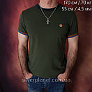 Срібна цепочка і ажурний хрестик. Чоловічий кулон хрест та ланцюг Український бісмарк зі срібла 925, фото 8