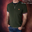 Срібна цепочка і ажурний хрестик. Чоловічий кулон хрест та ланцюг Український бісмарк зі срібла 925, фото 2