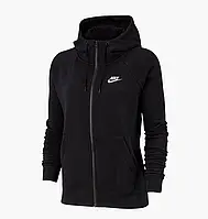Urbanshop com ua Толстовка жіноча Nike W NSW ESSNTL HOODIE FZ FLC Black BV4122-010 РОЗМІРИ ЗАПИТУЙТЕ