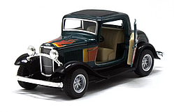 Дитяча модель машинки FORD COUPE KT5332FW інерційна (Зелений)