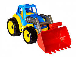 Дитячий іграшковий великий трактор 1721TXK з рухомими деталями (Різнобарвний)