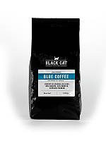 Кава в зернах Black Cat Blue Містить 60% Арабіки 40% Робуста 1 кг (11-351)