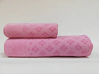 Набор полотенец Class Clerica Pink 50x90+90x150