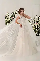 Фата шлейф з евросетки 14013, на гребінці