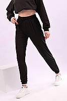 Женские тонкие трикотажные штаны в спортивном стиле, джоггеры, M/L,L/XL (подойдут до 52/54р.р.), см.замеры