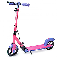Двоколісний самокат Scale Sports SS-19 з ручним гальмом, рожевий
