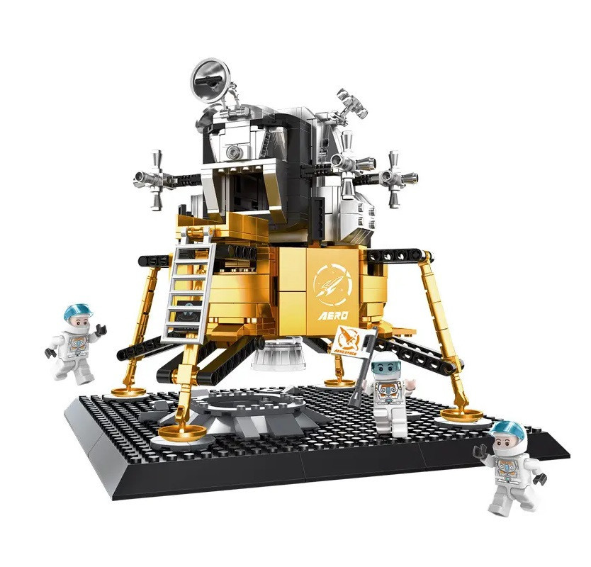 Конструктор Wange Космічний посадковий модуль, 5851, космос, класичний, блоковий,1023 деталей, фото 1