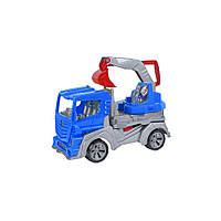 Дитяча машинка Екскаватор FS1 ORION 155OR з рухомим ковшем (Синій)