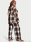 Фланелева піжама р. S Regular Victoria's Secret Flannel Long PJ Set, фото 2