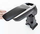 Підлокітник Armcik S4 з зсувною кришкою і регульованим нахилом для Citroen Berlingo III 2018+ /ручне гальмо/, фото 6