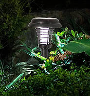 Садовый фонарь светильник на солнечной батарее с аккумулятором LED 30 см авто вкл/выкл