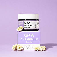 Увлажняющий ночной крем для лица Q+A Chamomile Night Cream