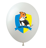 Латексный шарик Show 12"(30 см) Собака Patron / Пес Патрон