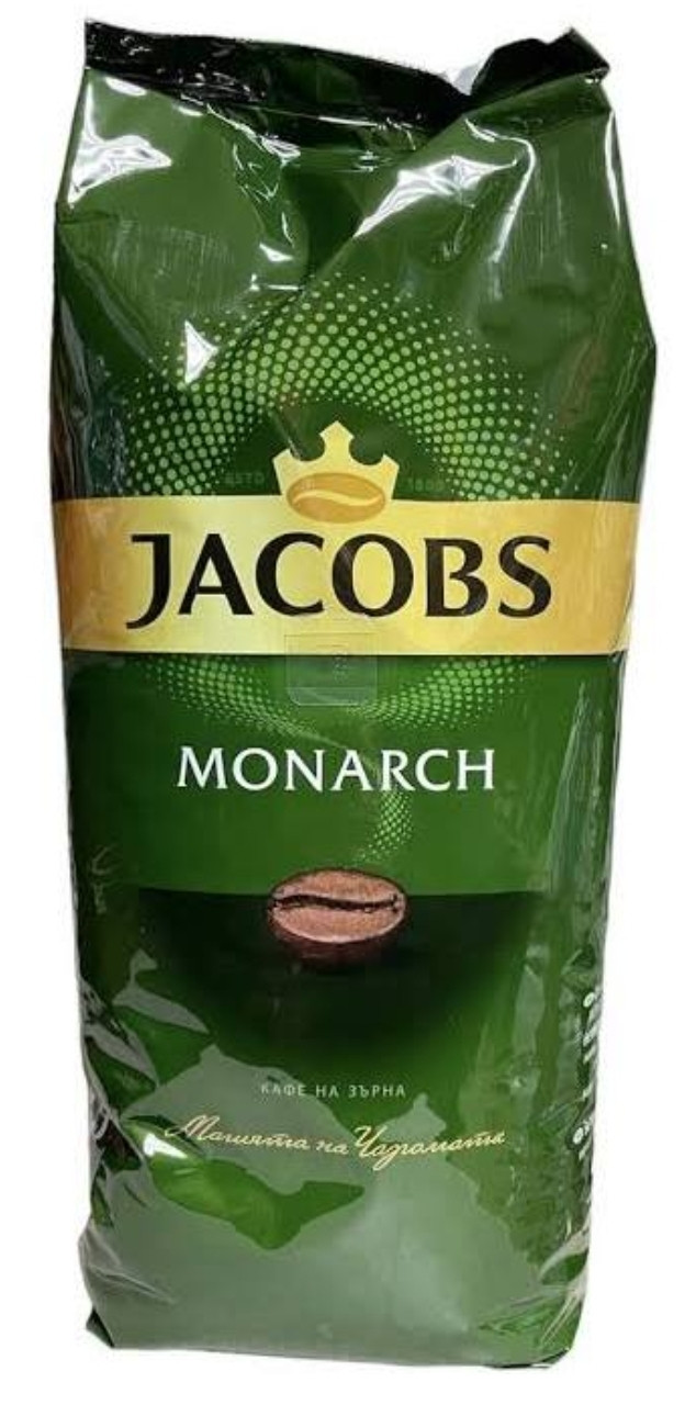 Оригінал! Кава в зернах Jacobs Monarch 1кг ( кава зернова Якобз Монарх 1кг)