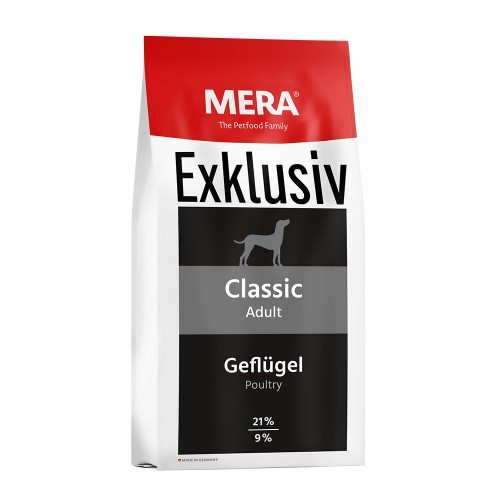 Mera Exclusiv Classic Класичний корм для дорослих собак з м'ясом птиці 15кг