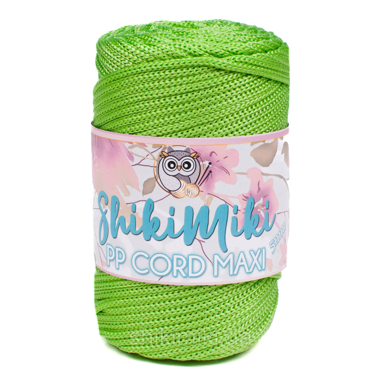 Поліпропіленовий шнур PP Cord 5 mm, колір Салатовий