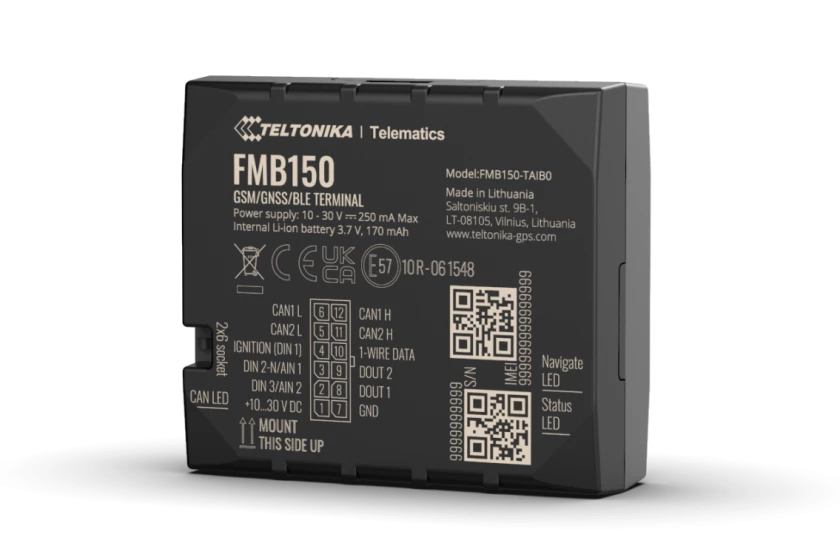 Супутникова система стеження GPS трекер Teltonika FMC150