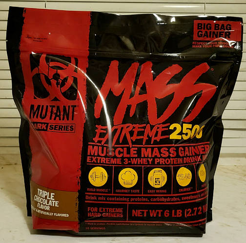 Купить Гейнер PVL Mutant Mass Extreme 2720 г мутант масс экстрим для ...