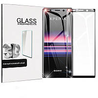 Защитное стекло MONDIGOS Full Glue 3d для Sony Xperia 10 IV Black с полной клеевой основой