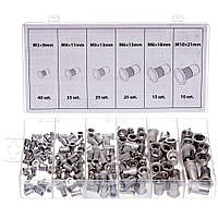 Алюминиевые заклепки, 150 шт TAGRED TA4095 (КМА)