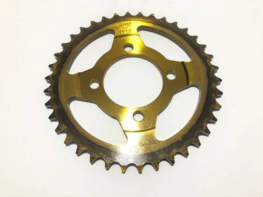 ぽむページ Звезда приводная задняя 428-38Т зубов D54мм золотая Дельта/Альфа