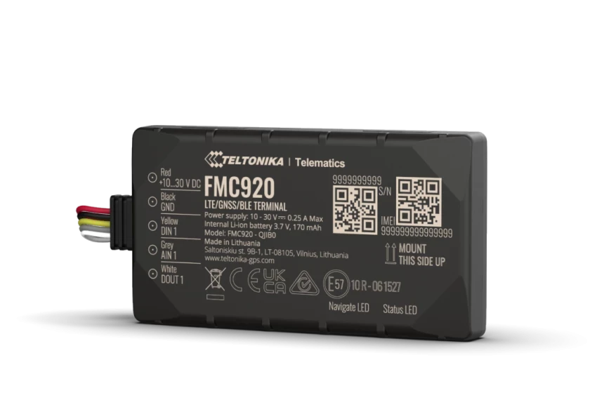 Супутникова система стеження GPS трекер Teltonika FMC920