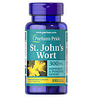 Натуральная добавка Puritan's Pride St. John's Wort 300 mg, 100 капсул