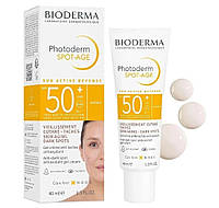 Сонцезахисний крем для обличчя Bioderma Photoderm SPOT-AGE SPF 50+ 40 мл