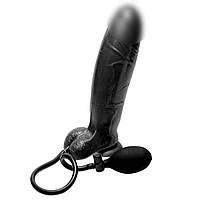 Надувний пеніс фалоїмітатор Чорний