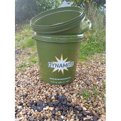 Відро для підгодовування Carp Bucket Green 11 litre Dynamite Baits DY501