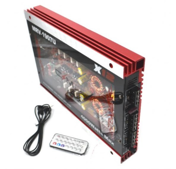 Усилитель CAR AMP MRV-1907U USB | Аудио усилитель | Усилитель звука в авто bs - фото 4 - id-p1873195246