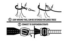 Захист для дерева Hammock Tree Protector від Sea To Summit, Grey (STS AHAMTP), фото 2