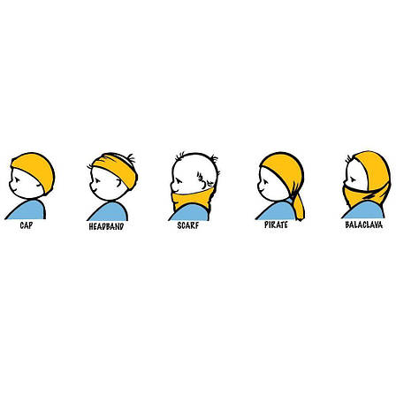 Шарф-труба дитячий (4-8) Buff Mickey Child Original, Sk8 Red (BU 113261.425.10.00), фото 2