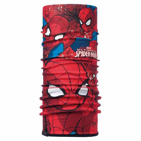 Шарф-труба дитячий (8-12) Buff Spiderman Junior Polar, Approach Multi (BU 116101.555.10.00), фото 1