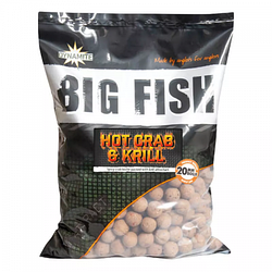 Бойли Dynamite Baits Hot Crab & Krill 15mm Boilie 1.8kg - DY1642