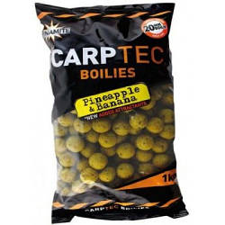 Бойли тонучі DYNAMITE BAITS Carp-Tec Pineapple (Ананас)  & Banana (Банан) 15mm - 1kg - DY1163